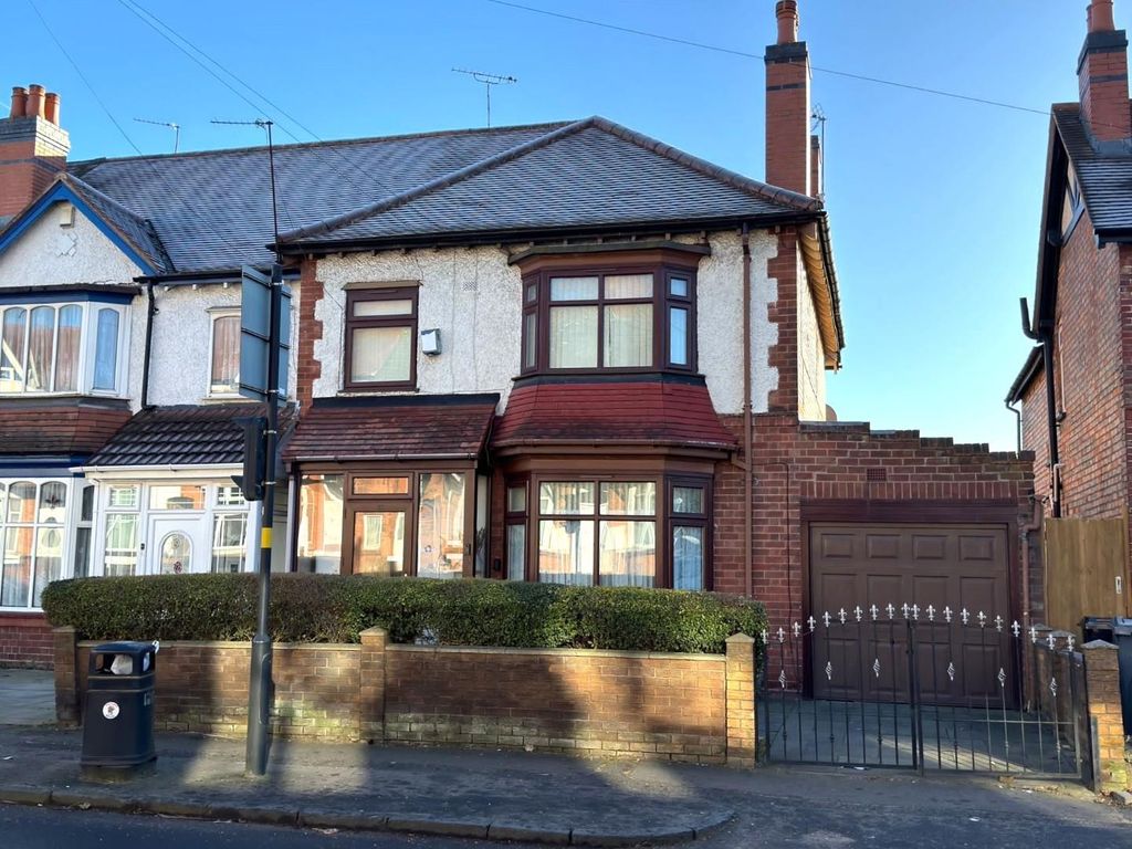 3 bed semi-detached house for sale in Wellington Road, Handsworth, Birmingham B20, £259,950