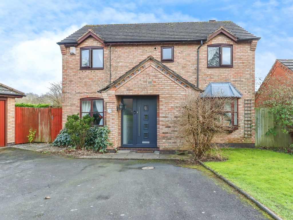 4 bed detached house for sale in Tadorna Drive, Stirchley, Telford TF3, £335,000