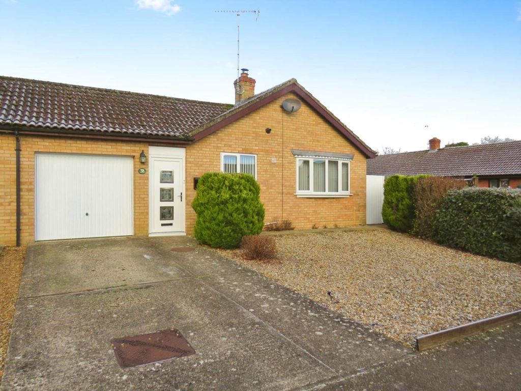 2 bed semi-detached bungalow for sale in Mulberry Close, Mildenhall, Bury St. Edmunds IP28, £260,000