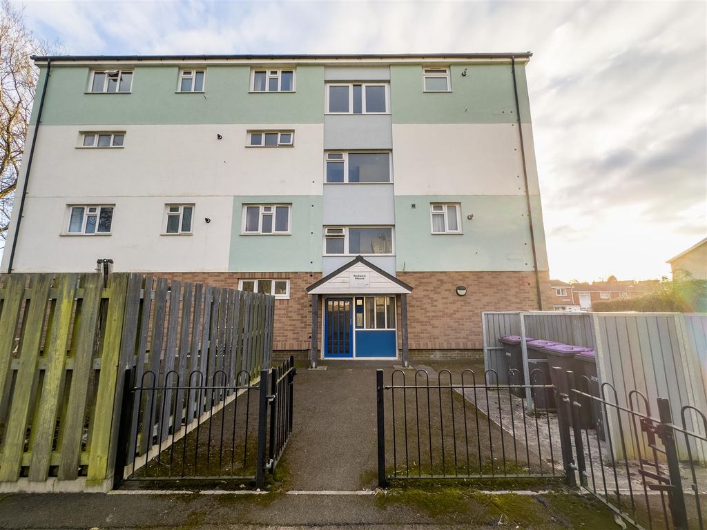 2 bed flat for sale in Redwick House, Redwick Court, Cwmbran NP44, £110,000