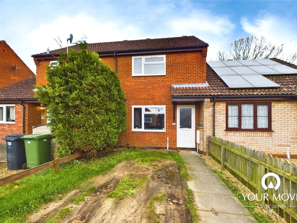 2 bed terraced house for sale in Beck Way, Loddon, Norwich, Norfolk NR14, £200,000