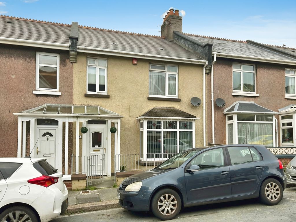 3 bed terraced house for sale in Beaumont Street, Plymouth PL2, £215,000