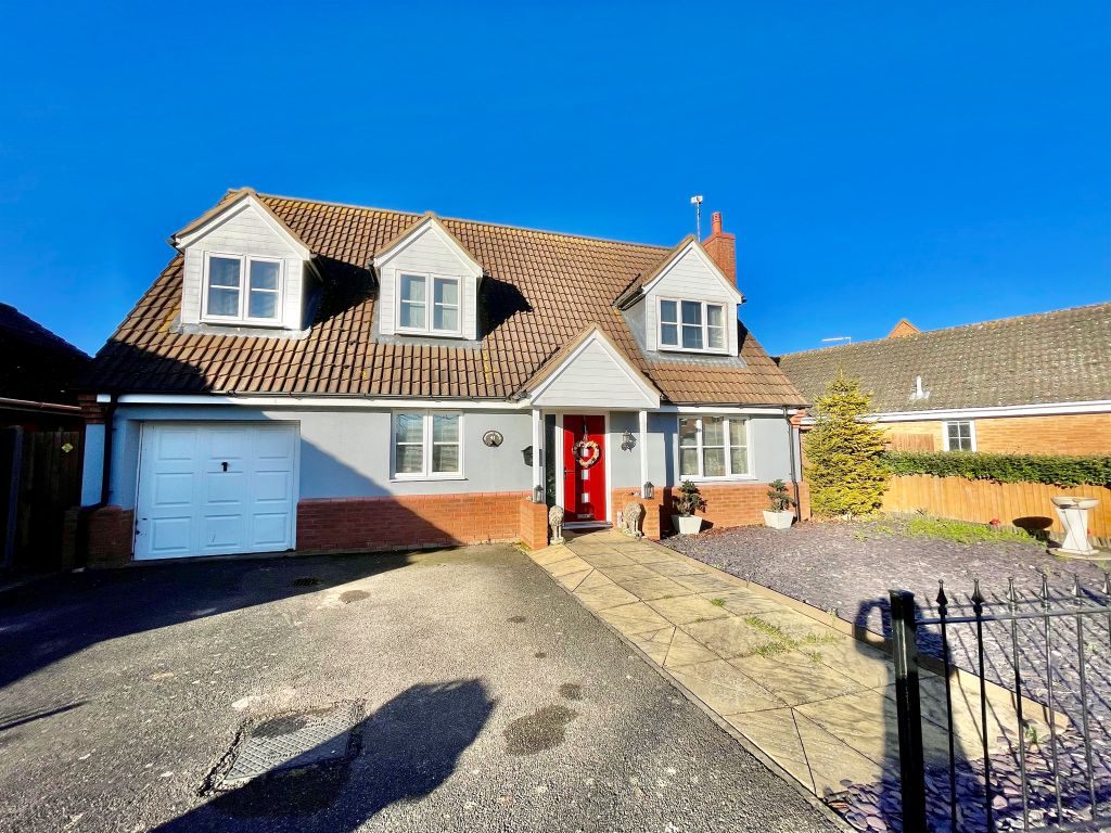 3 bed detached house for sale in Hay Barn Road, Deeping St. Nicholas, Spalding PE11, £325,000