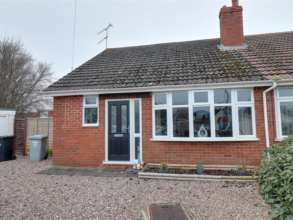 3 bed semi-detached bungalow for sale in Addison Close, Wistaston, Crewe CW2, £140,750