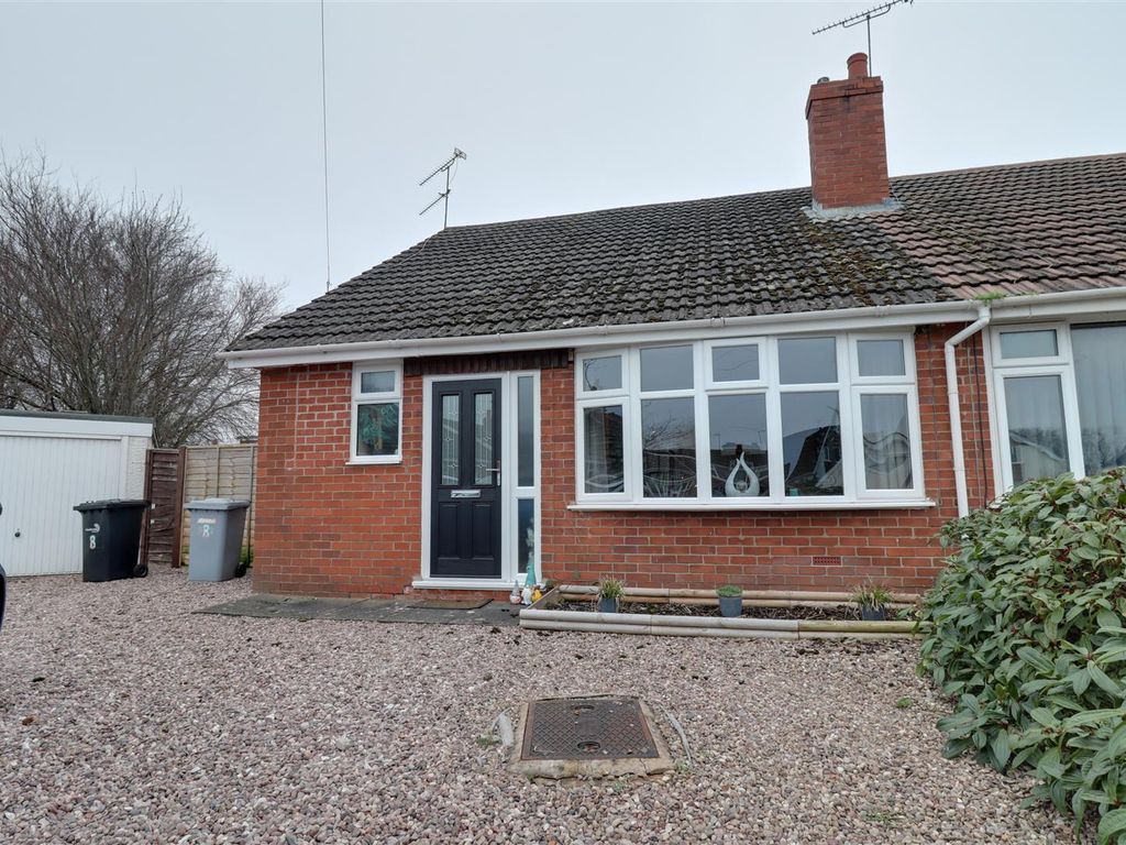 3 bed semi-detached bungalow for sale in Addison Close, Wistaston, Crewe CW2, £140,750