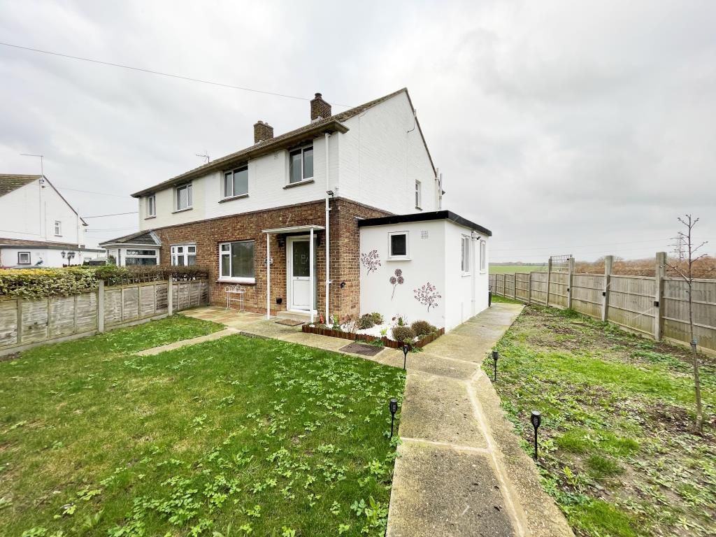 3 bed semi-detached house for sale in 23 Albion Road, Eastry, Sandwich, Kent CT13, £240,000