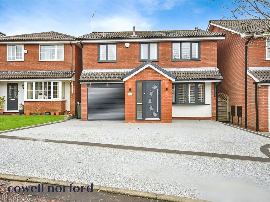 4 bed detached house for sale in Wellbank View, Norden, Rochdale OL12, £400,000