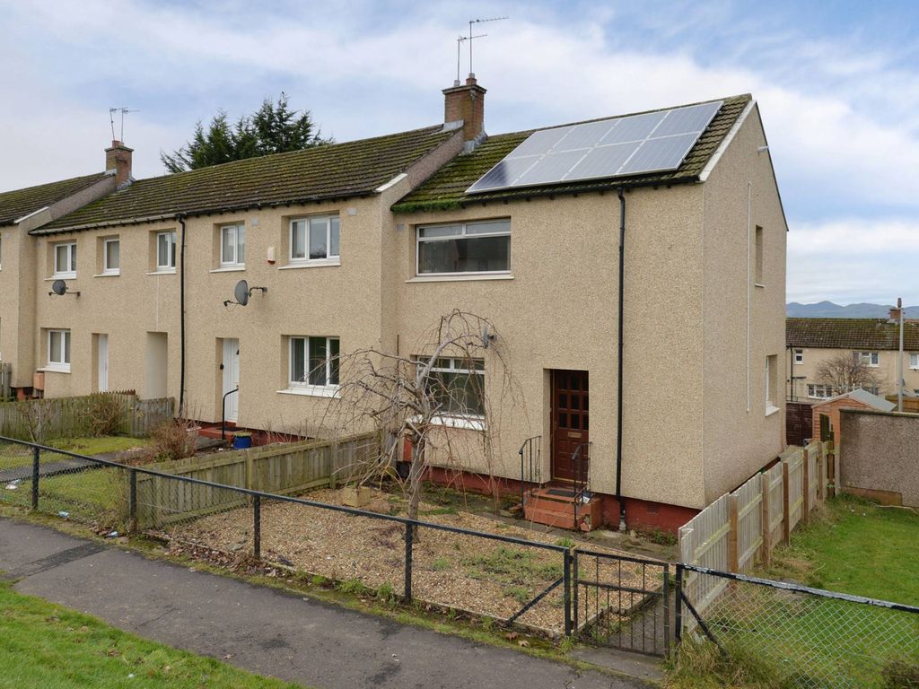 2 bed end terrace house for sale in Bogwood Road, Mayfield, Edinburgh, Midlothian EH22, £125,000