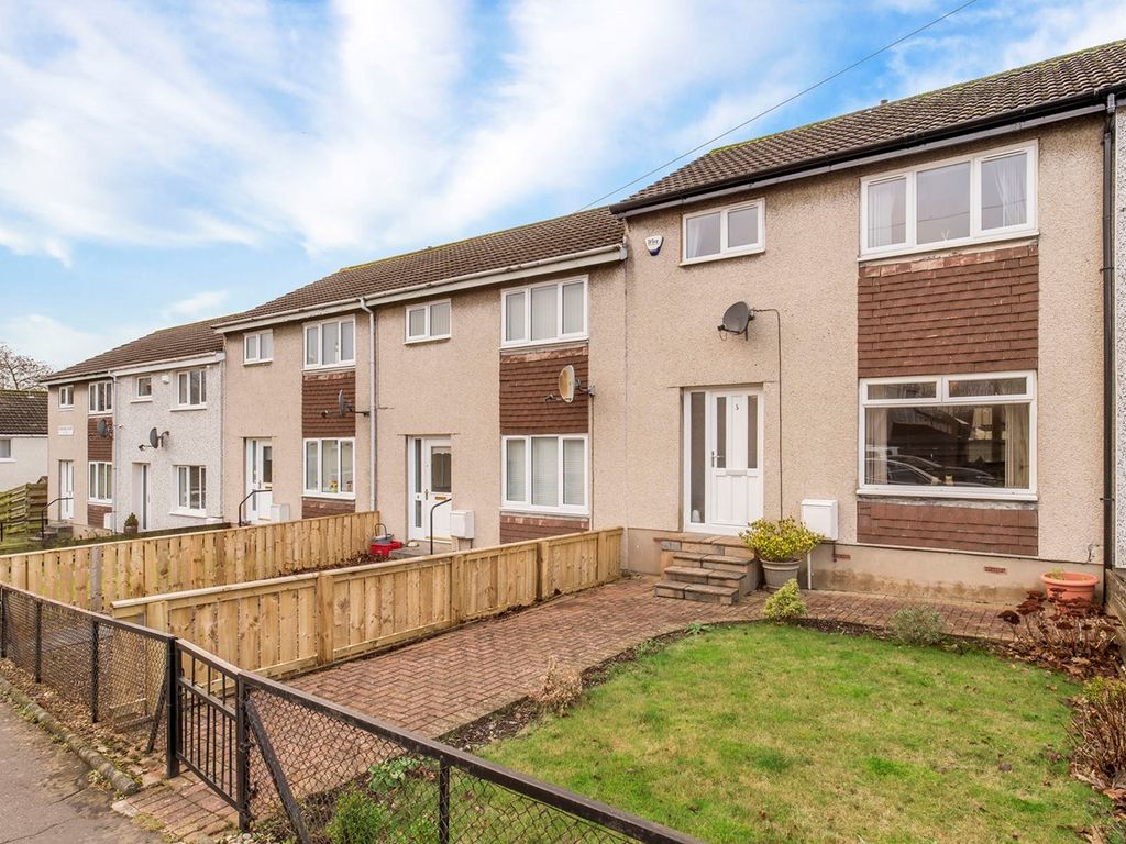 3 bed terraced house for sale in Cruachan Court, Penicuik EH26, £165,000