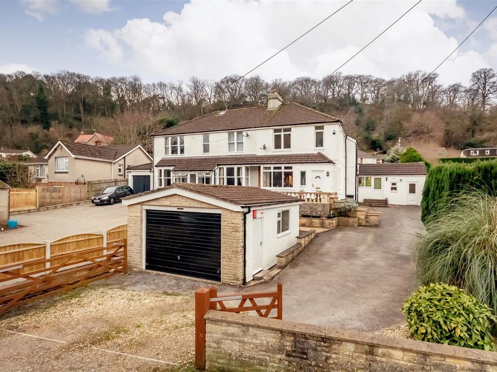 3 bed semi-detached house for sale in Valley Road, Clevedon BS21, £595,000