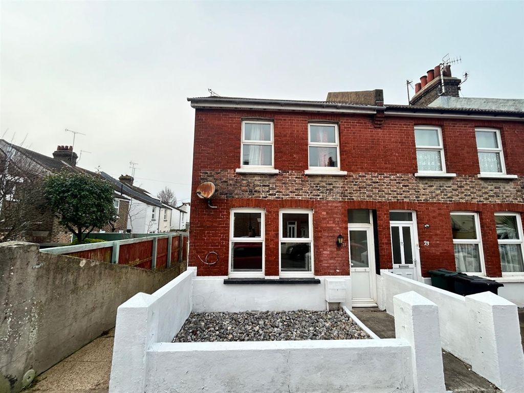 3 bed end terrace house for sale in Fairlight Road, Eastbourne BN22, £289,950