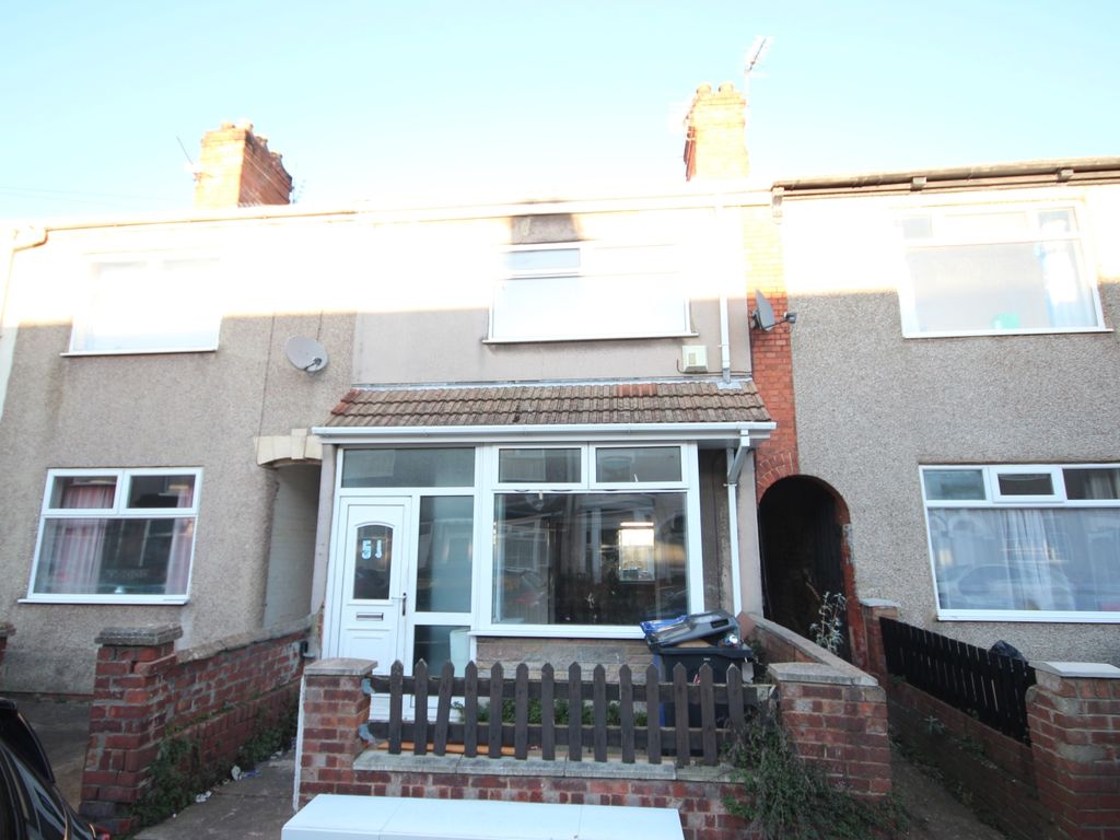 3 bed terraced house for sale in Taylor Street, Cleethorpes, Lincolnshire DN35, £55,000