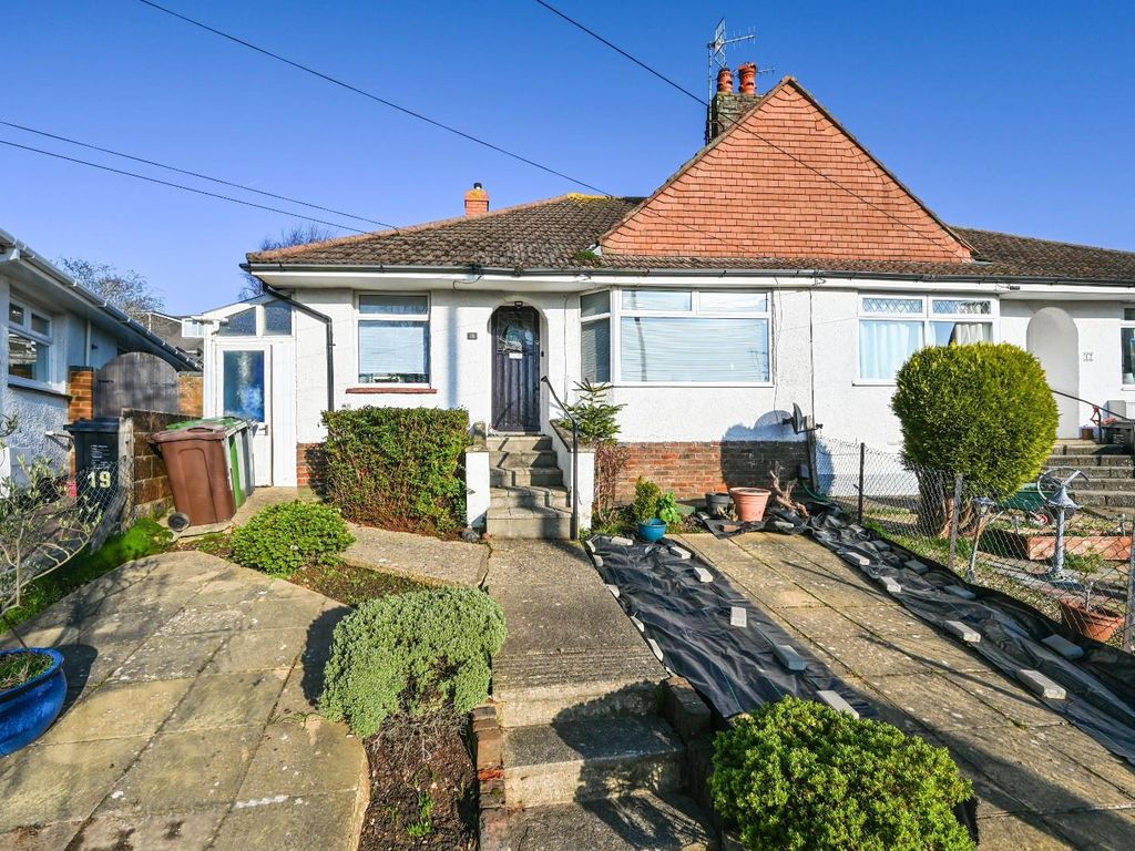 2 bed semi-detached bungalow for sale in Hangleton Close, Hove BN3, £400,000