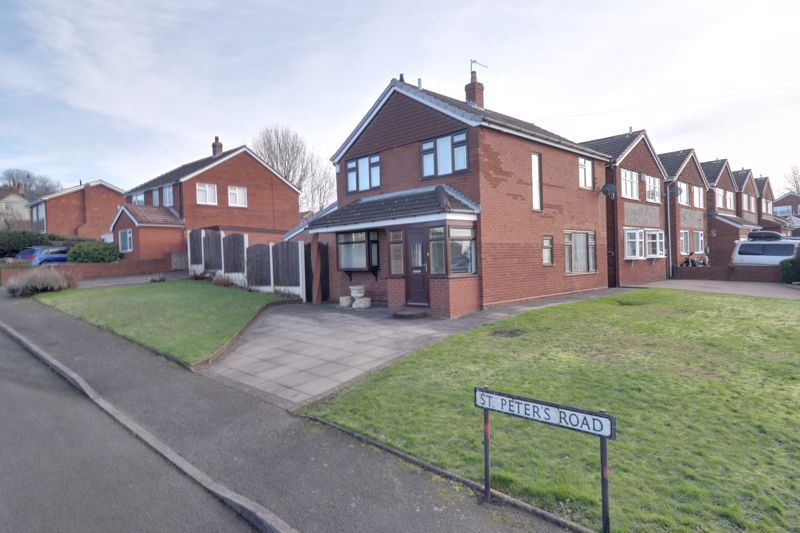 3 bed detached house for sale in St. Peters Road, Hednesford, Cannock WS12, £265,000
