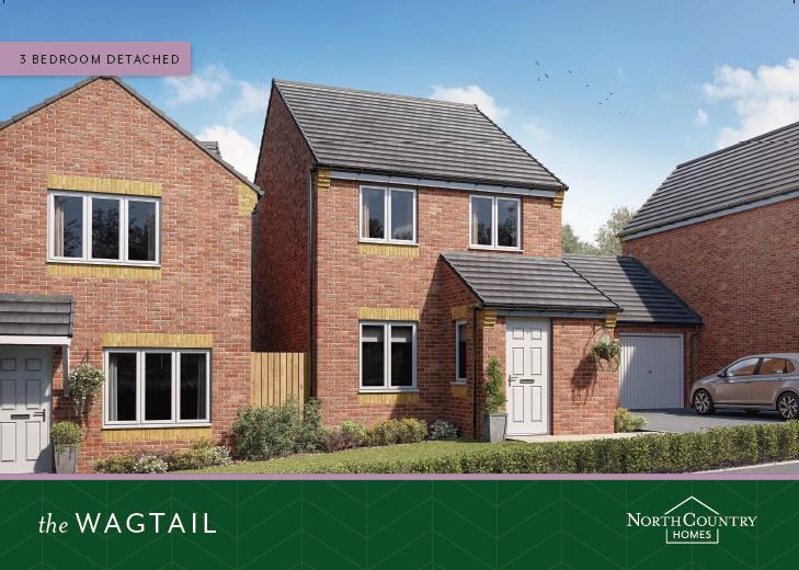 New home, 3 bed detached house for sale in Gough Road, Catterick Garrison DL9, £196,999