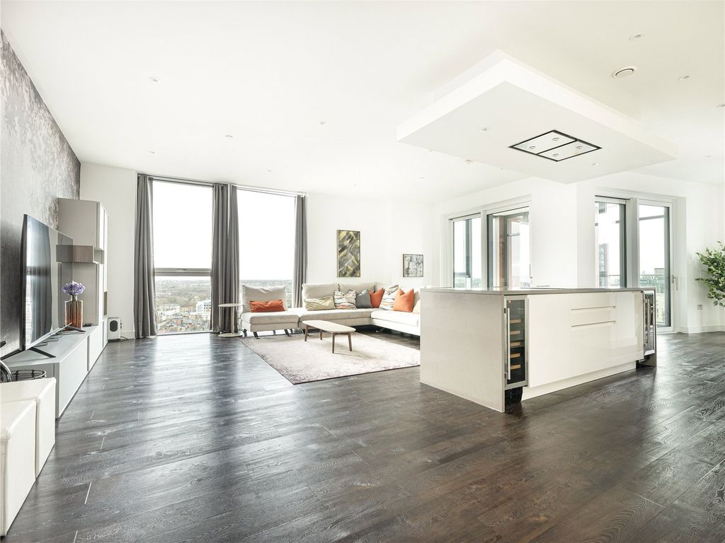4 bed flat for sale in Hebden Place, London SW8, £2,350,000