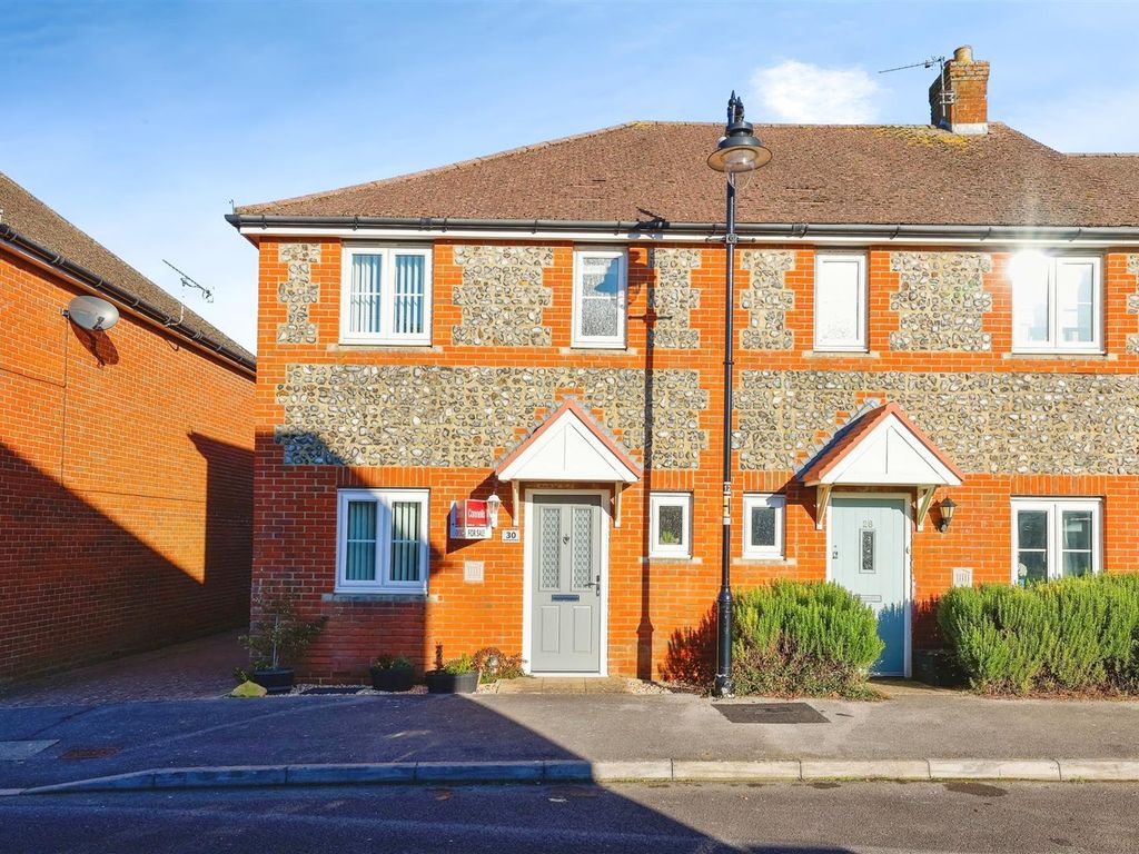 3 bed semi-detached house for sale in Rushworth Row, Amesbury, Salisbury SP4, £325,000