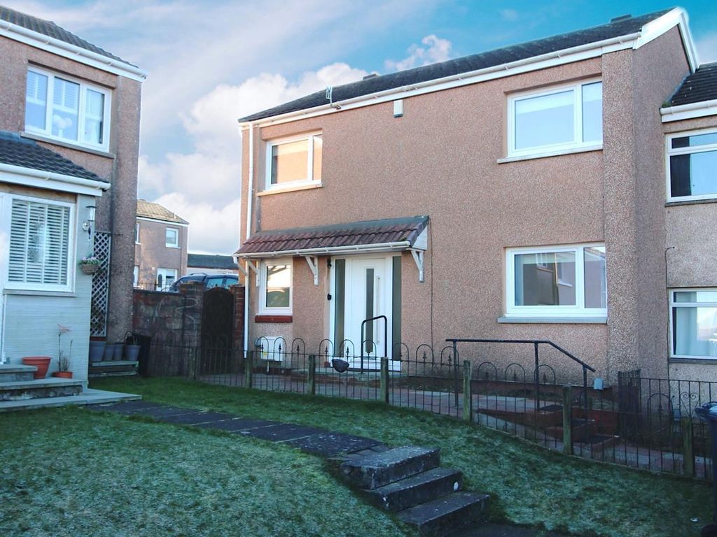 3 bed end terrace house for sale in Westray Avenue, Port Glasgow PA14, £99,995