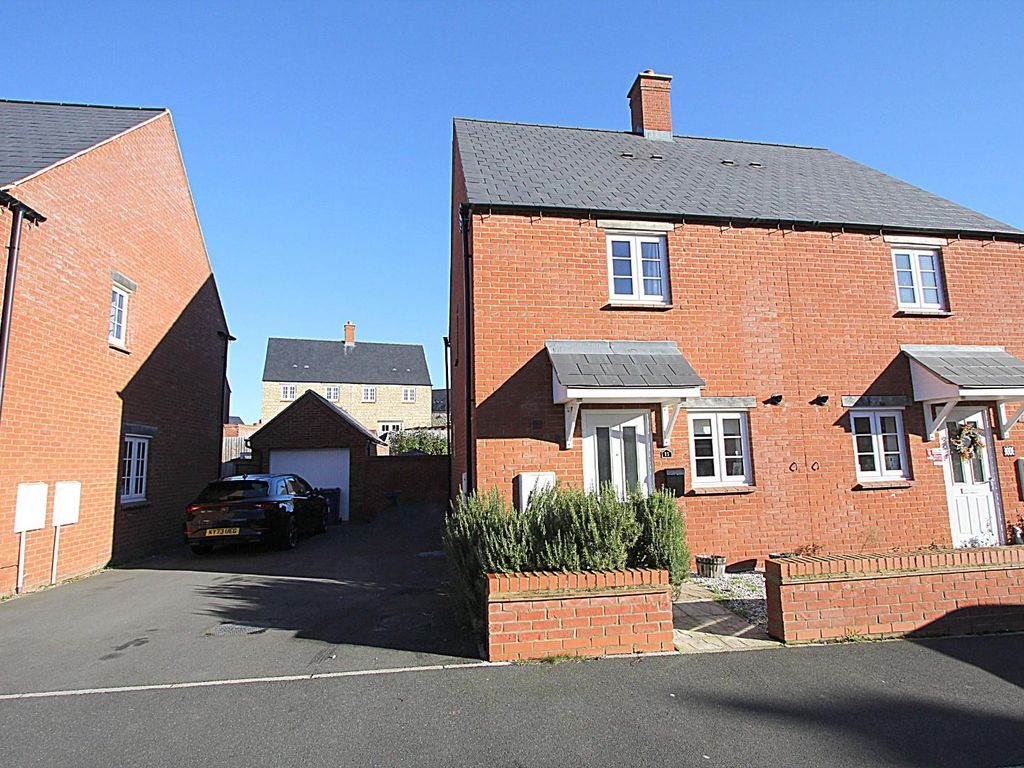 2 bed semi-detached house for sale in Setters Way, Roade, Northampton NN7, £255,000