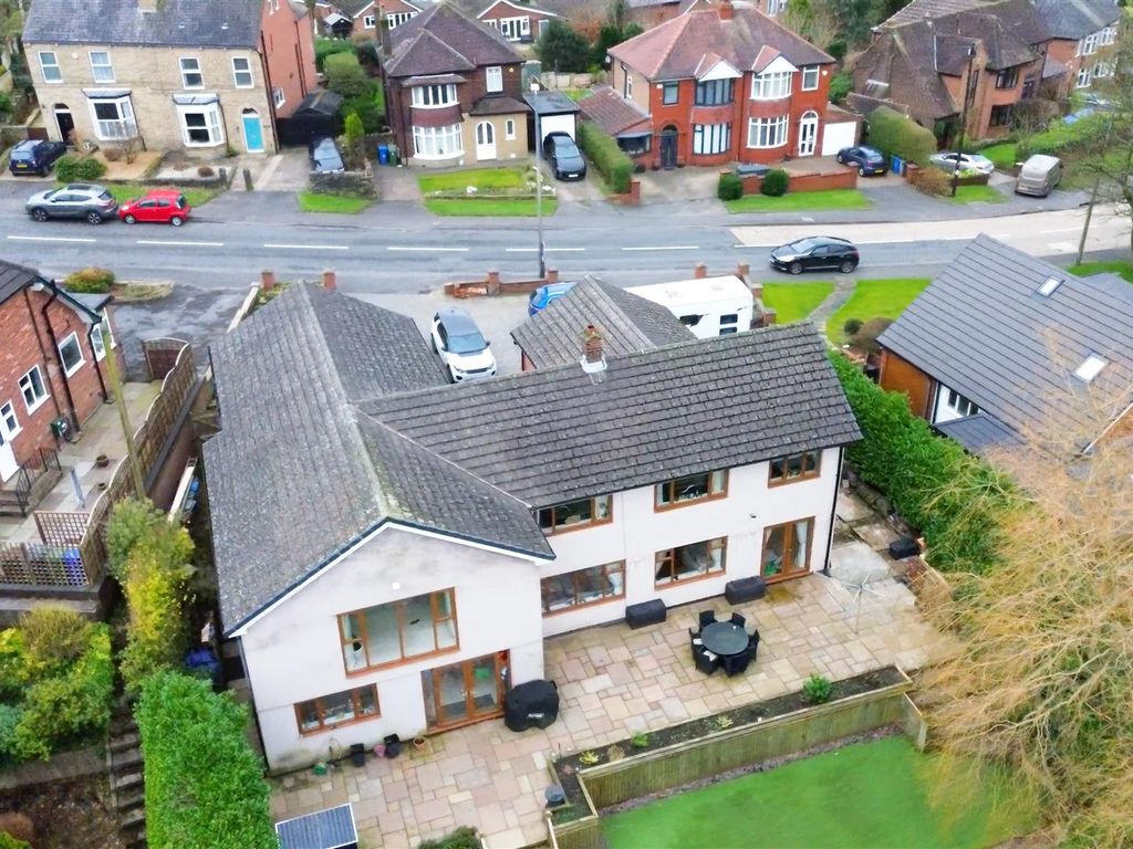 5 bed detached house for sale in Mottram Old Road, Stalybridge SK15, £850,000