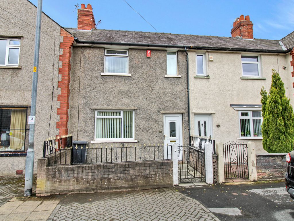 2 bed terraced house for sale in Bower Street, Carlisle CA2, £100,000