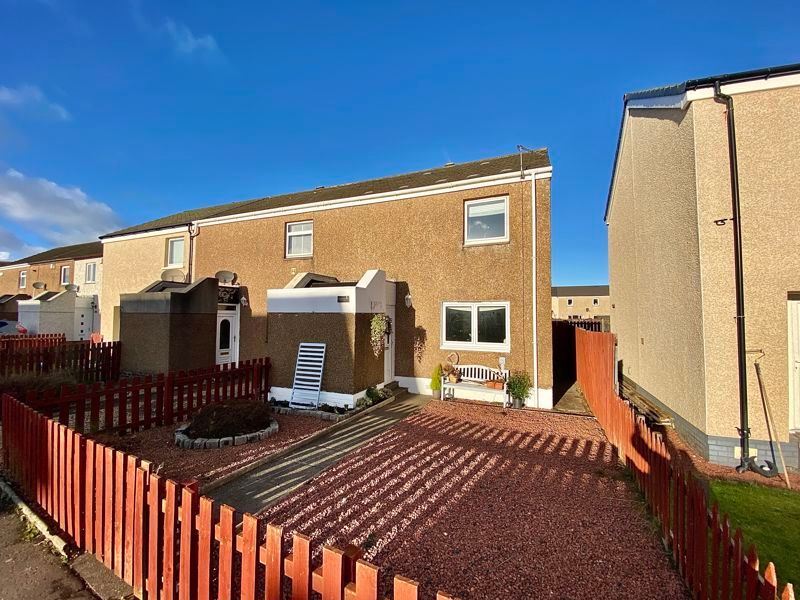 2 bed end terrace house for sale in Ardfin Road, Prestwick KA9, £110,000