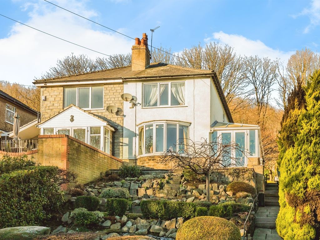 2 bed semi-detached house for sale in Britannia Road, Milnsbridge, Huddersfield HD3, £200,000