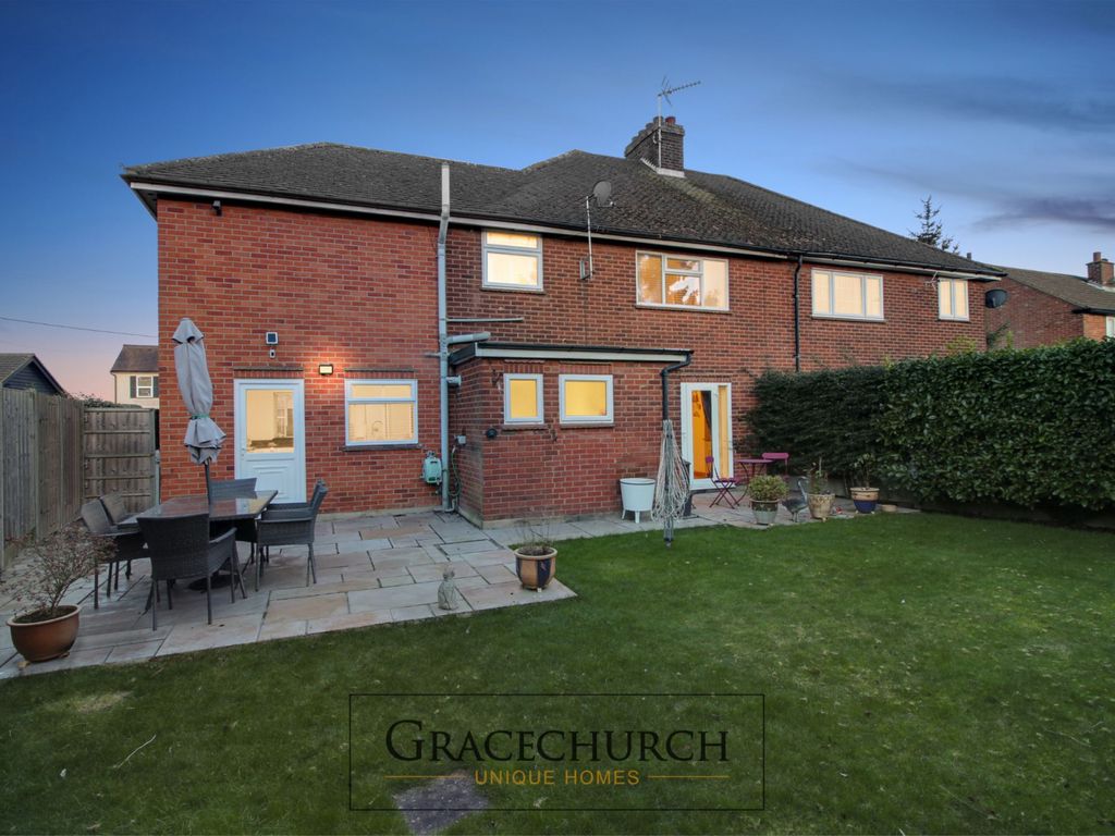 4 bed semi-detached house for sale in Elm Close, Epping Green, Epping CM16, £750,000