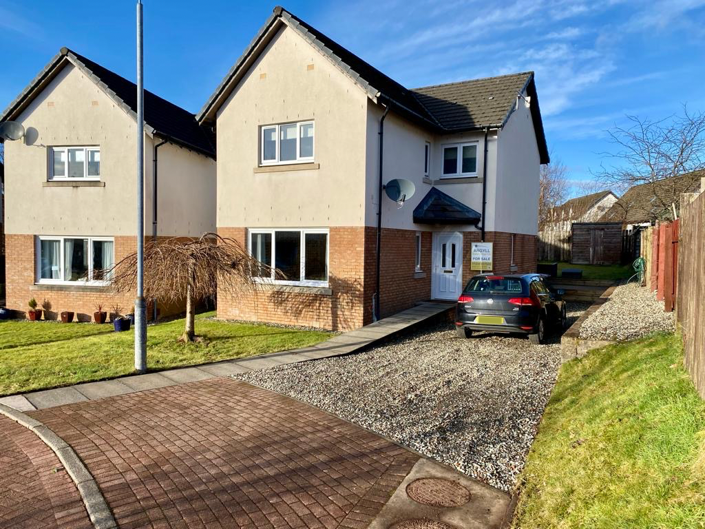 3 bed detached house for sale in 1 Meadows Crescent, Lochgilphead, Argyll PA31, £200,000