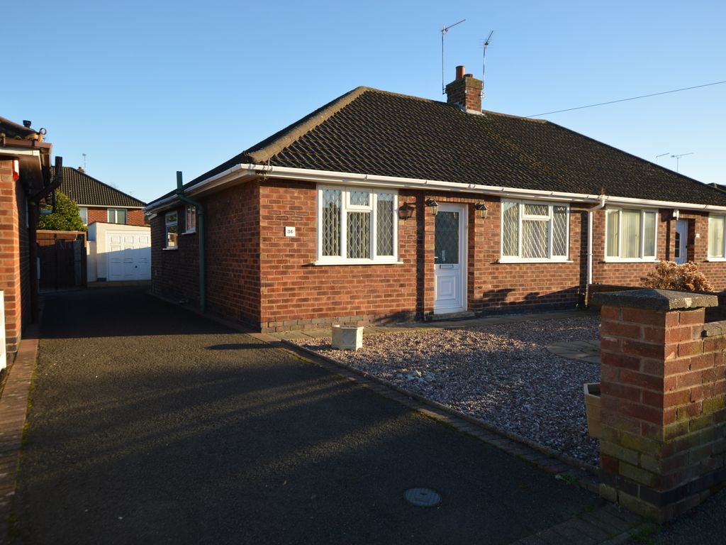2 bed semi-detached bungalow for sale in Renison Road, Bedworth, Warks CV12, £215,000