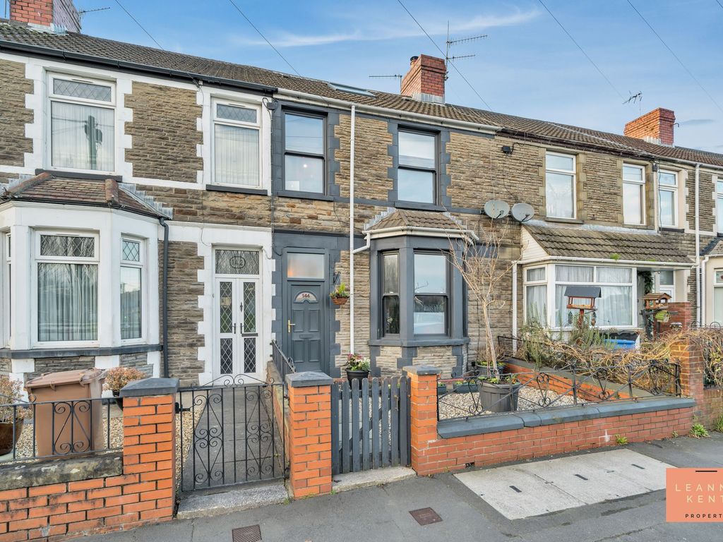 4 bed terraced house for sale in Bedwas Road, Caerphilly CF83, £250,000