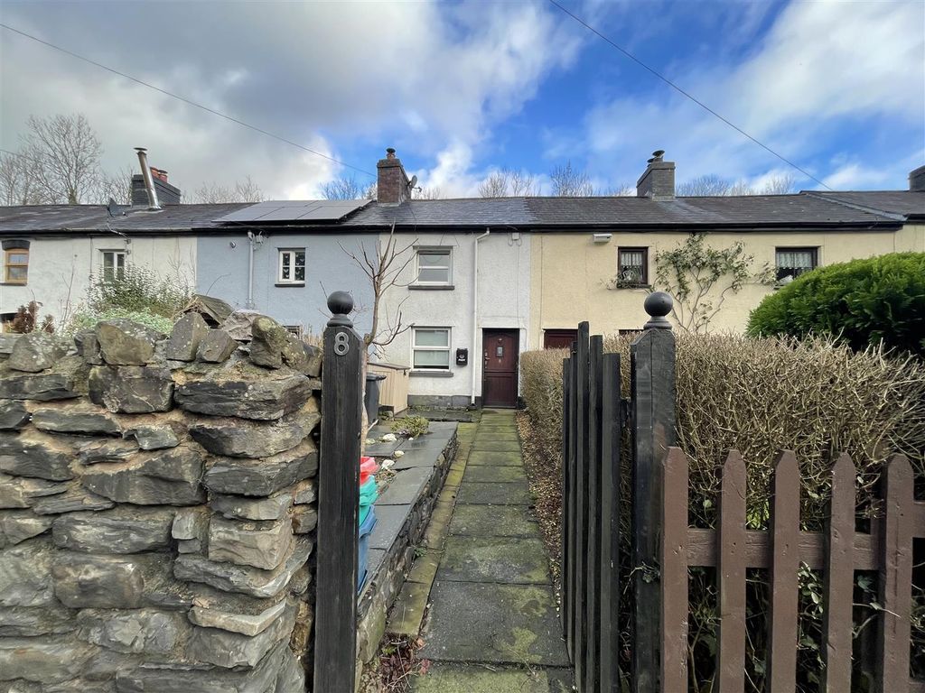 1 bed terraced house for sale in The Terrace, Commins Coch, Machynlleth SY20, £115,000