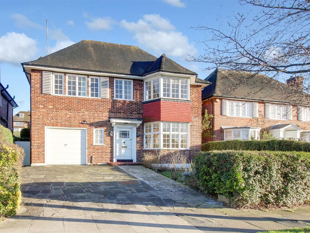 4 bed detached house for sale in Norrice Lea, Hampstead Garden Suburb, London N2, £2,395,000