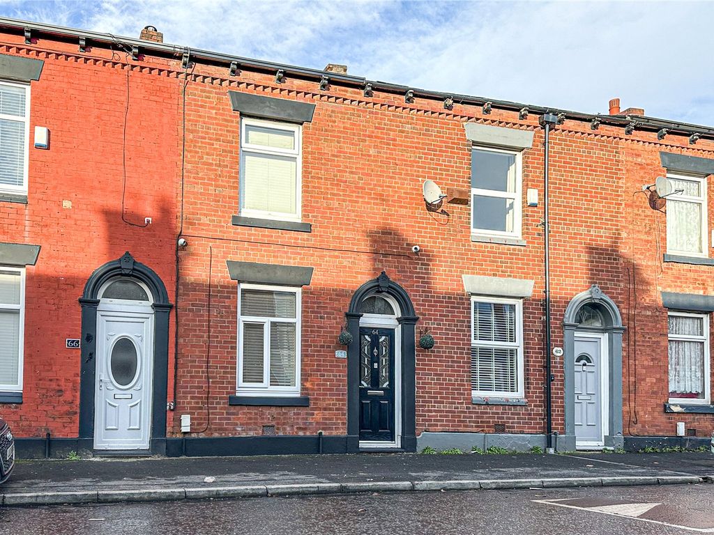 2 bed terraced house for sale in Turf Lane, Chadderton, Oldham, Greater Manchester OL9, £150,000