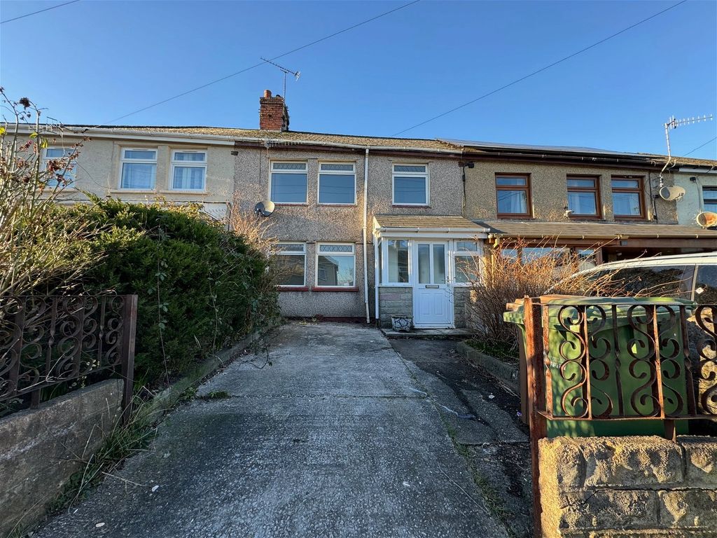 3 bed terraced house for sale in First Avenue, Caerphilly CF83, £200,000