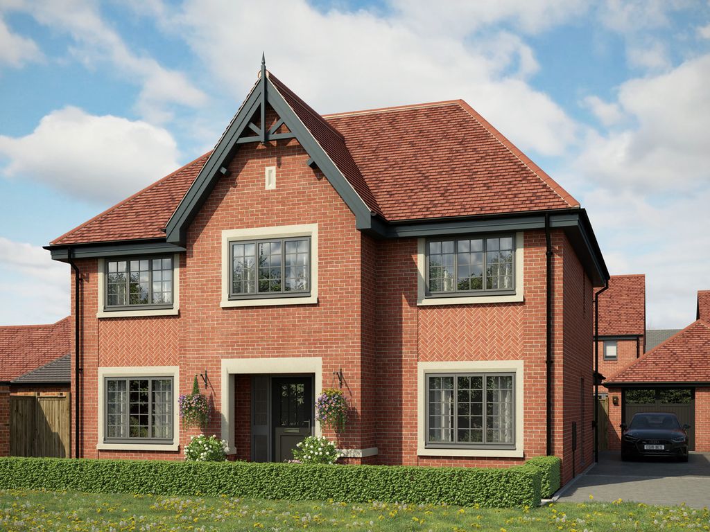 New home, 5 bed detached house for sale in Banks Close, Hallow, Worcester WR2, £775,000