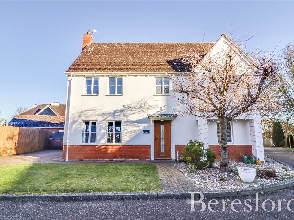 4 bed detached house for sale in Custerson Drive, Black Notley CM77, £550,000