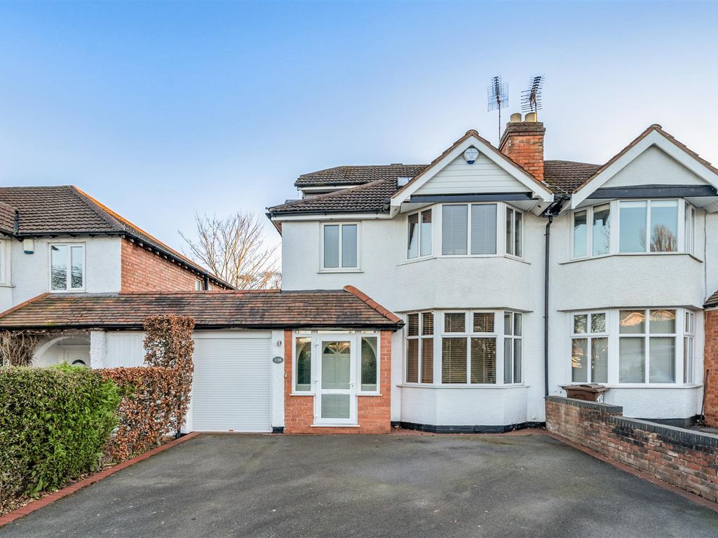 3 bed semi-detached house for sale in Solihull Road, Shirley, Solihull B90, £450,000