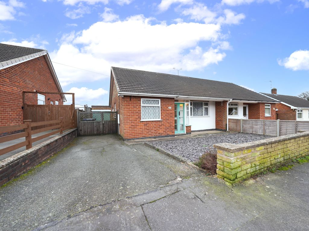 2 bed semi-detached bungalow for sale in Parklands Avenue, Groby, Leicester, Leicestershire LE6, £230,000