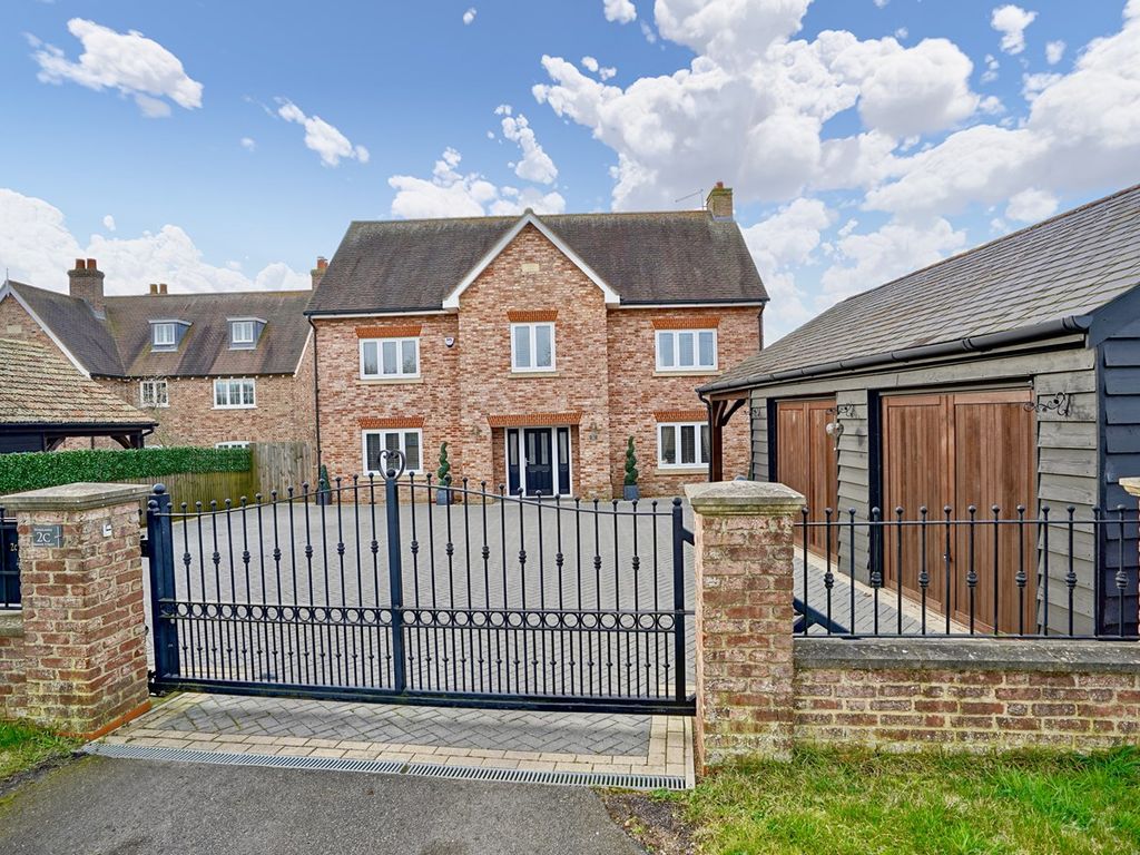 5 bed detached house for sale in Ermine Street, Great Stukeley, Huntingdon PE28, £950,000