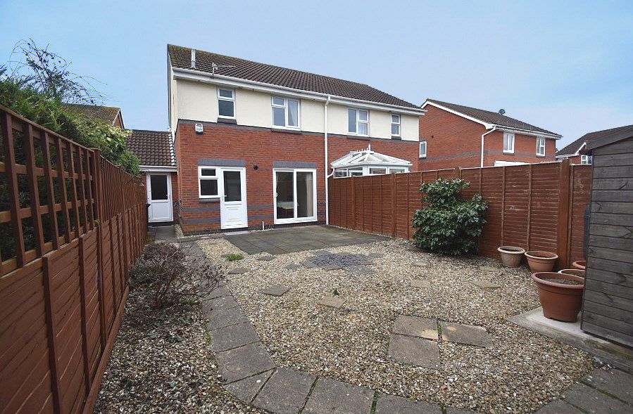 3 bed semi-detached house for sale in Miller Close, Exeter EX2, £365,000