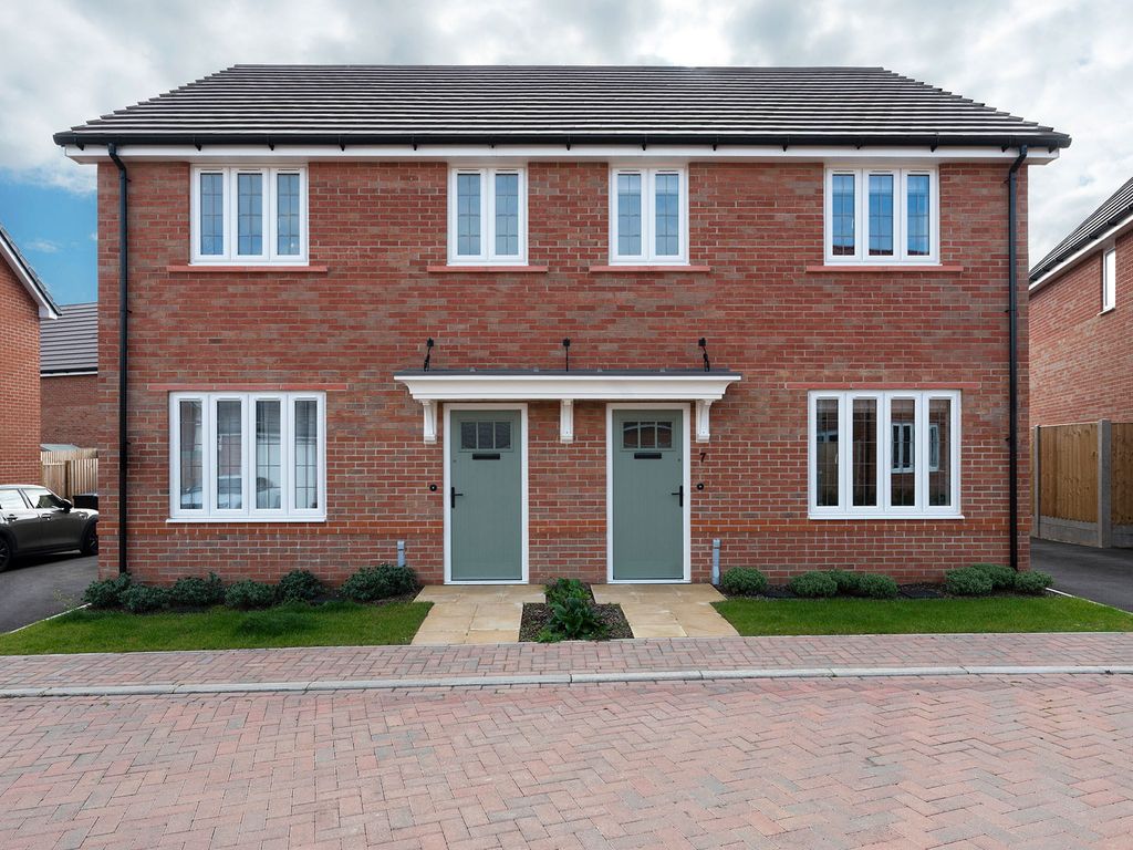 New home, 3 bed semi-detached house for sale in "The Doyle" at Melton Road, Brooksby LE14, £275,000