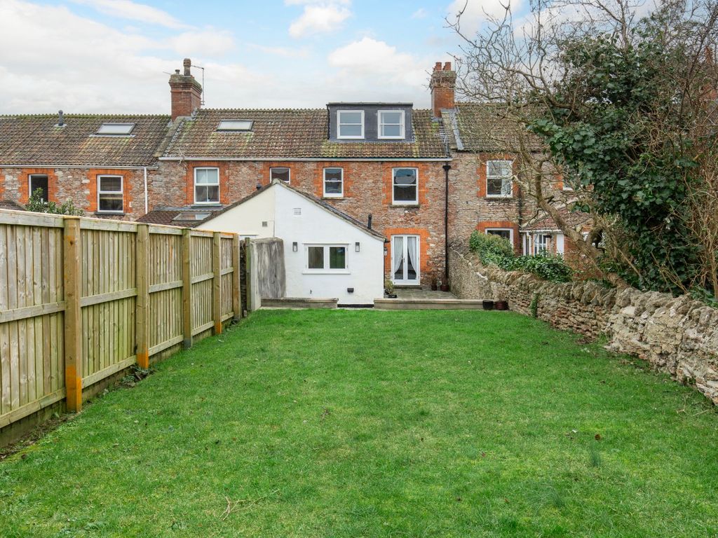 3 bed terraced house for sale in Burcott Road, Wells BA5, £375,000