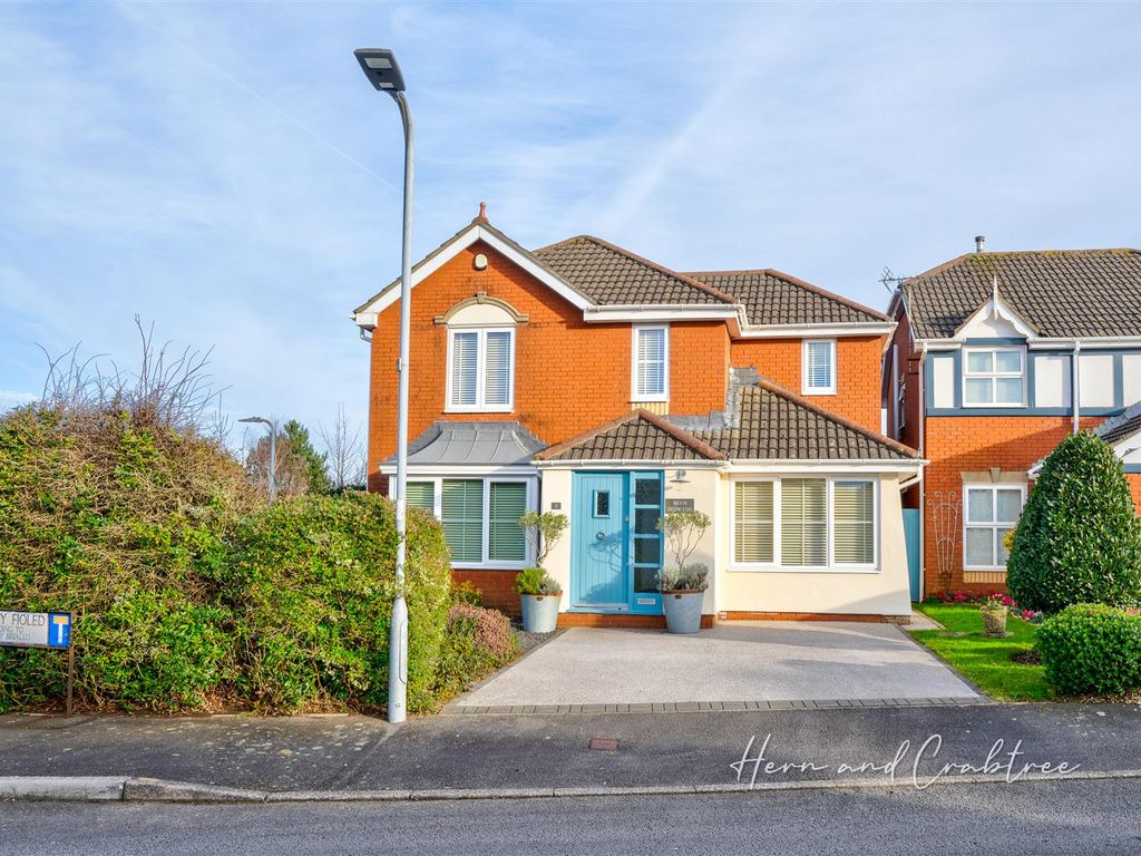 5 bed detached house for sale in Maes Y Fioled, Morganstown, Cardiff CF15, £475,000