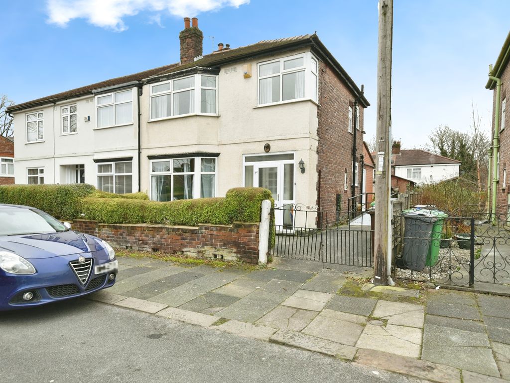 3 bed semi-detached house for sale in Hartley Road, Chorlton, Greater Manchester M21, £325,000