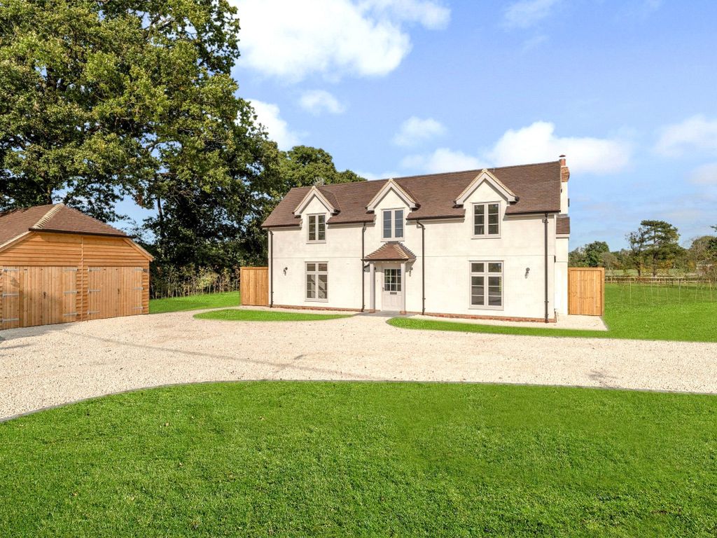 New home, 4 bed detached house for sale in Smalls Hill Road, Norwood Hill, Horley, Surrey RH6, £1,395,000