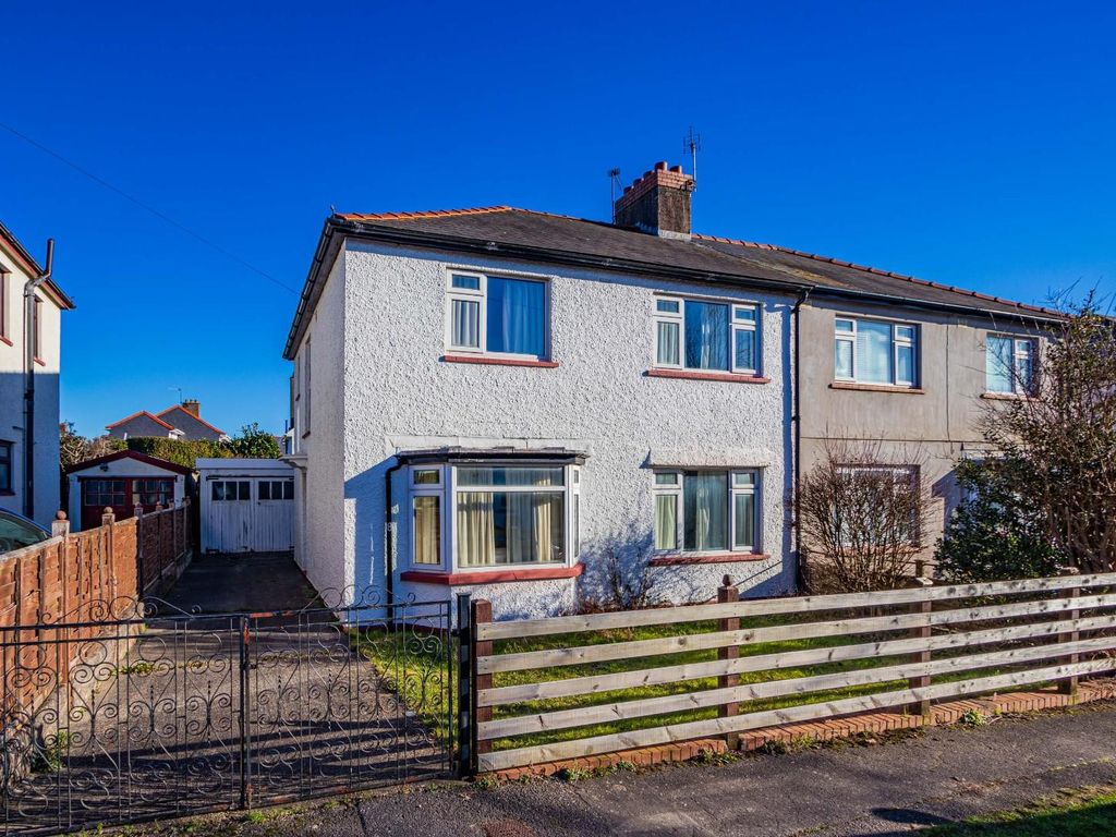 3 bed semi-detached house for sale in Milton Road, Penarth CF64, £430,000