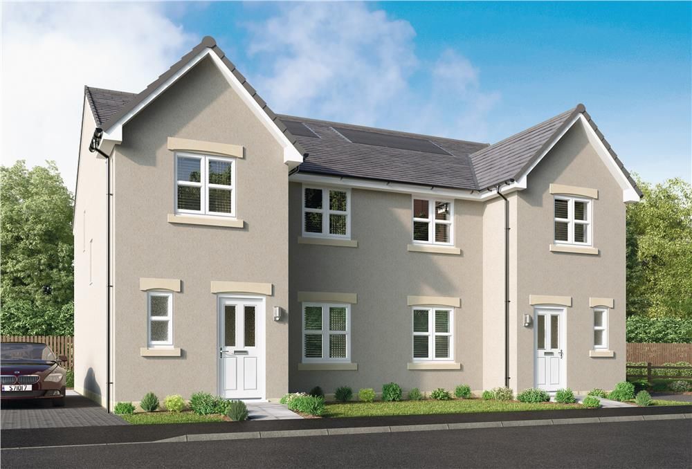 New home, 4 bed semi-detached house for sale in "Blackwood" at Queensgate, Glenrothes KY7, £246,000