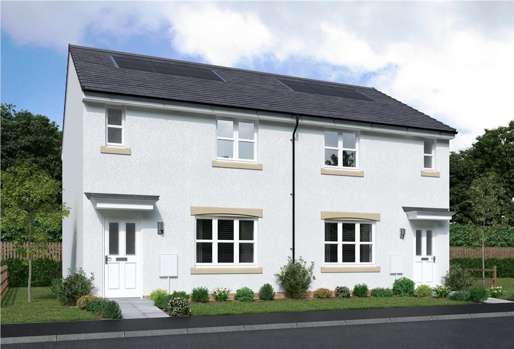 New home, 3 bed semi-detached house for sale in "Graton Semi" at Queensgate, Glenrothes KY7, £199,000