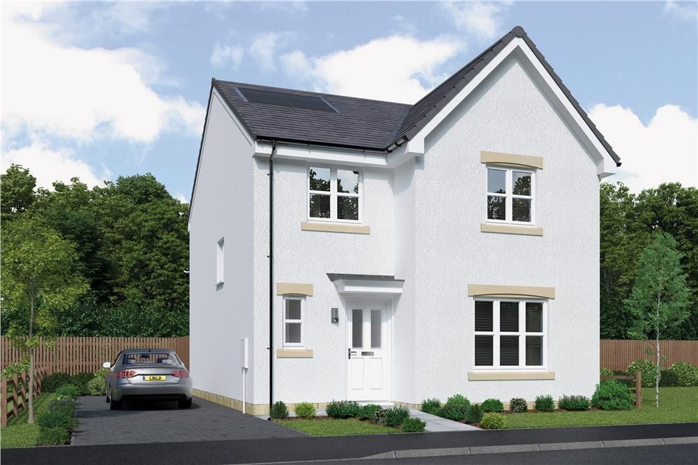 New home, 4 bed detached house for sale in "Riverwood Constarry Gardens" at Constarry Road, Croy, Kilsyth, Glasgow G65, £342,000
